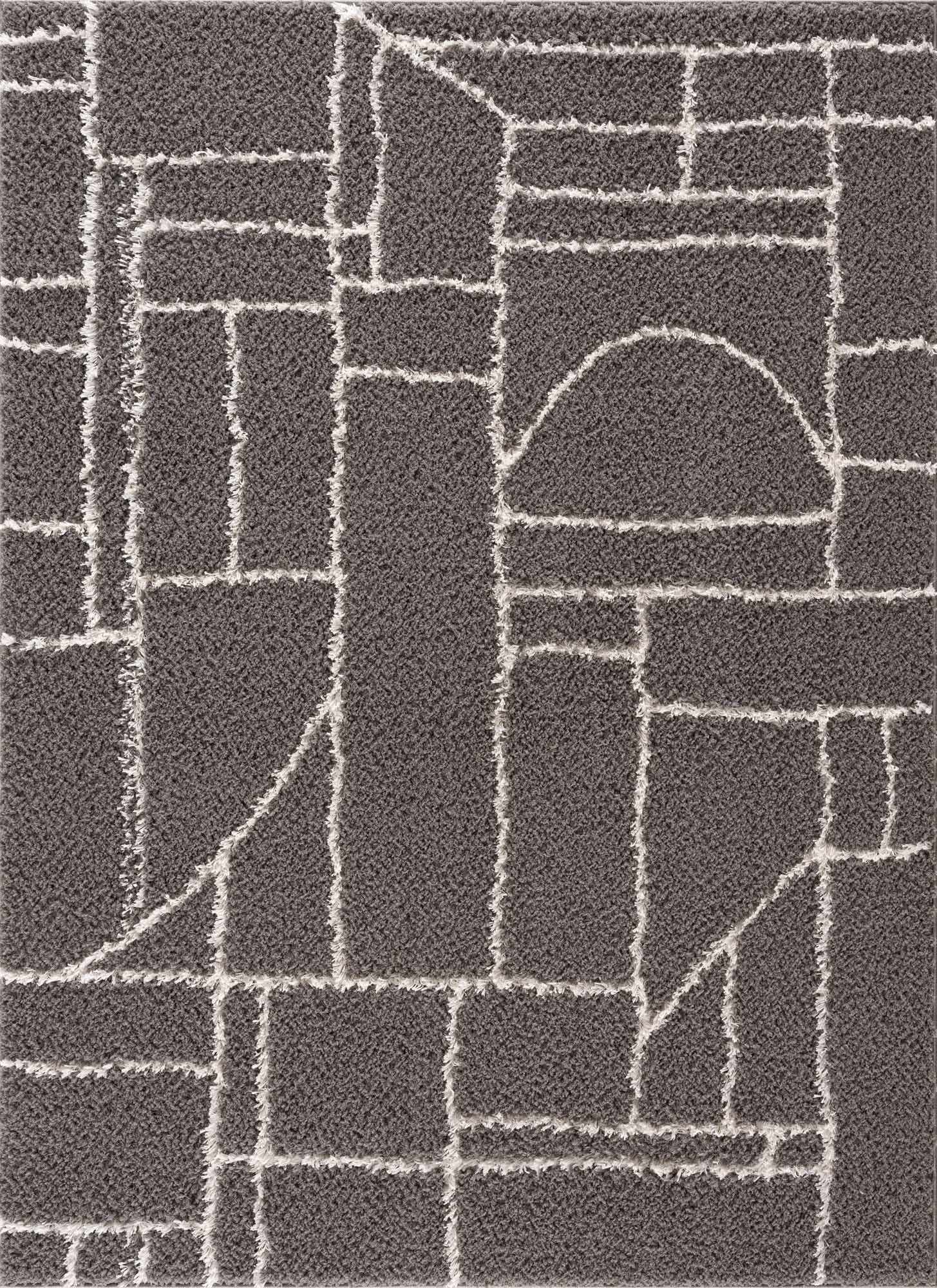 Andia Charcoal Area Rug - Clearance-2