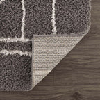 Andia Charcoal Area Rug - Clearance-4
